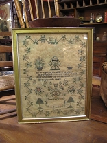 Early 19th C. Sampler